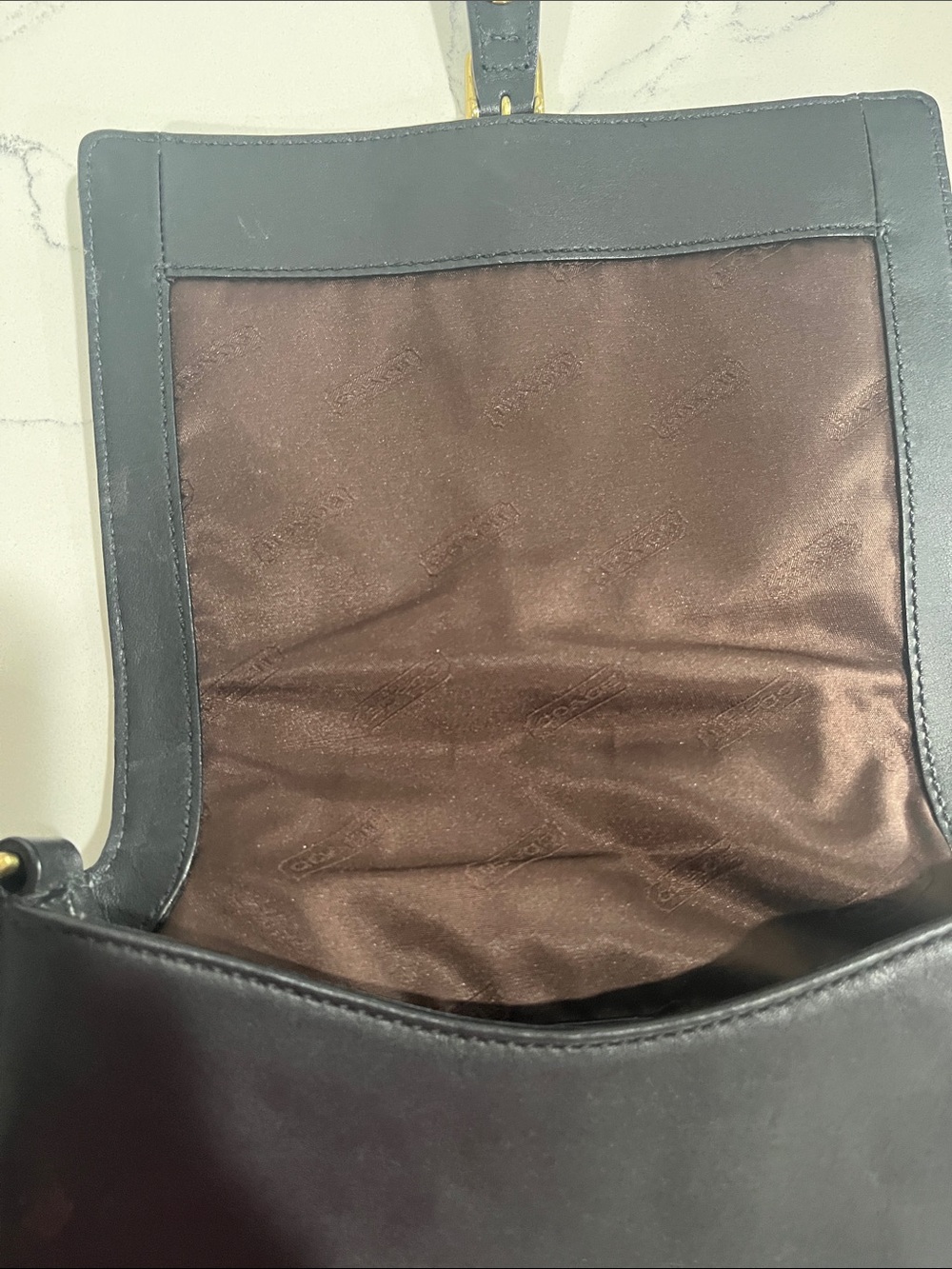 Coach Classic legacy slim Black Leather Crossbody Shoulder - Picture 3 of 5